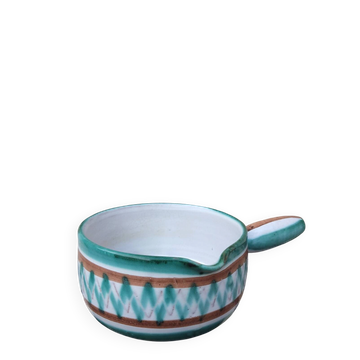Petit poêlon en céramique Robert Picault, Vallauris, années 50-60