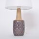 Pair of Mid-Century Handmade Stoneware table lamps  model 3001 by Einar Johansen for Soholm
