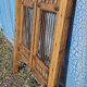 Old garden gate in solid teak