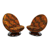 Ball Chairs Space Age Vintage, 1970s, Set of 2