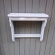 Revamped antique wall shelf