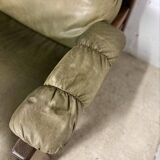 Vintage leather seat