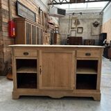 Oak bar counter