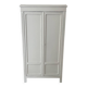 White patinated wardrobe