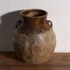 Ancient Chinese glazed stoneware vase – China, circa 1900
