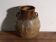 Ancient Chinese glazed stoneware vase – China, circa 1900