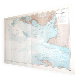 Carte estuaire de la Loire Croisic île Noirmoutier
