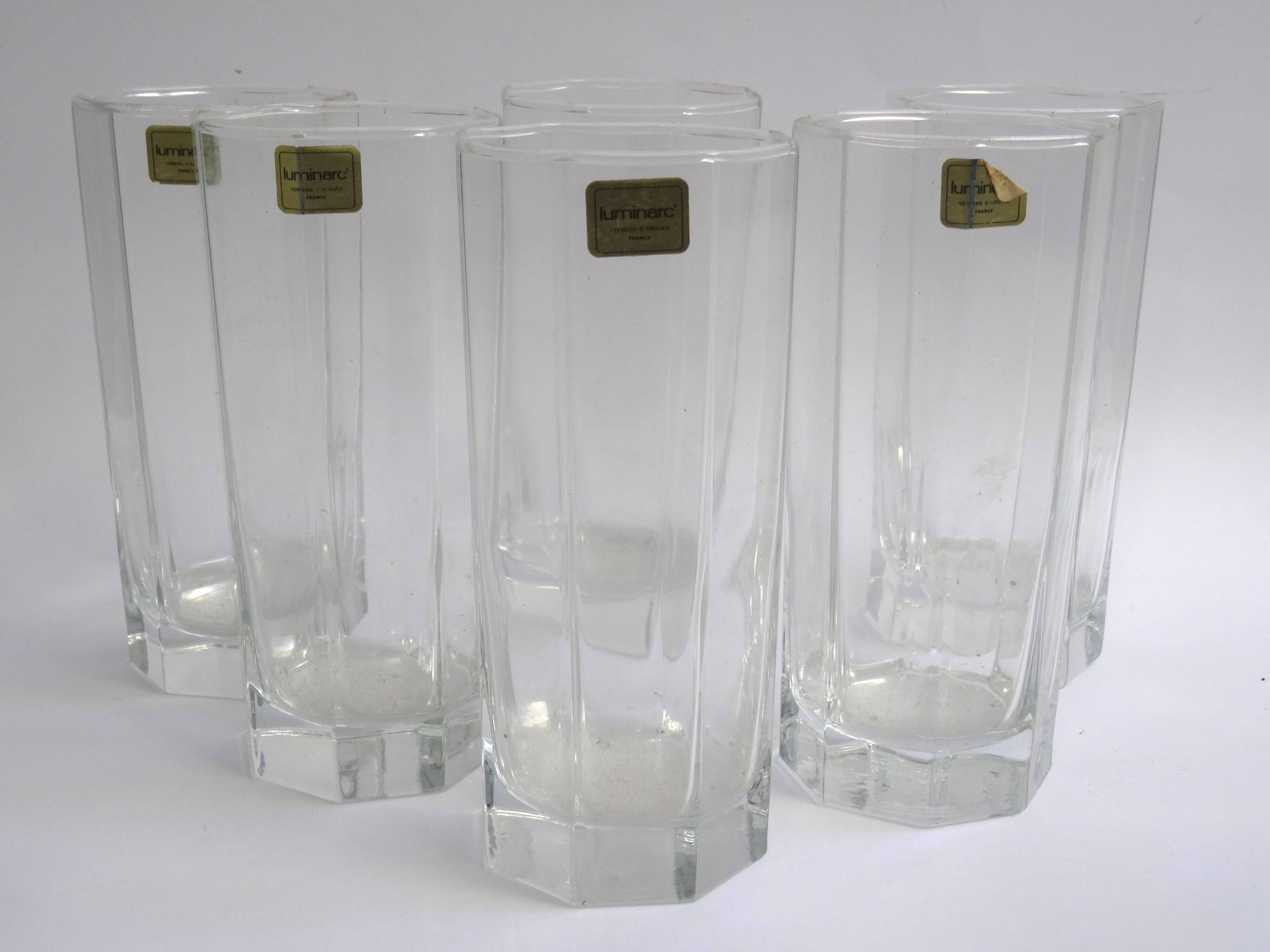 6 glasses water Luminarc Octime