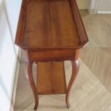 Side table – End table – Mahogany – Raised edge top – 1 drawer