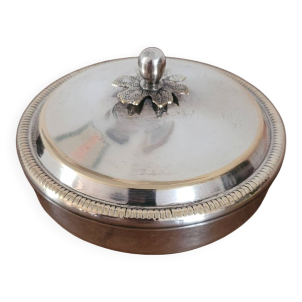 Sucrier argenté Bossi Silverplate Italy
