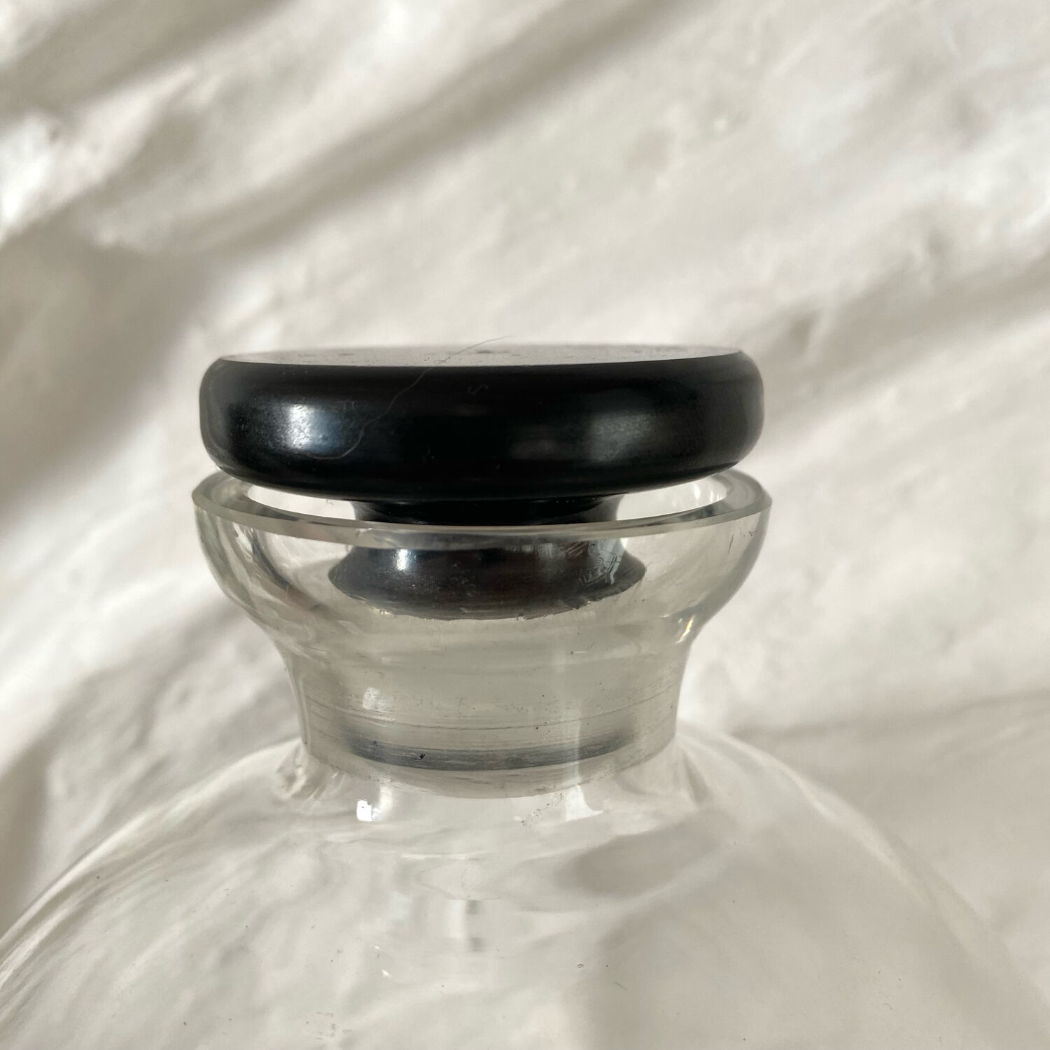 Carafe Art deco haut de gamme en verre et « onyx »