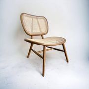 Retro rattan lounge chair / armchair / single-seater armchair