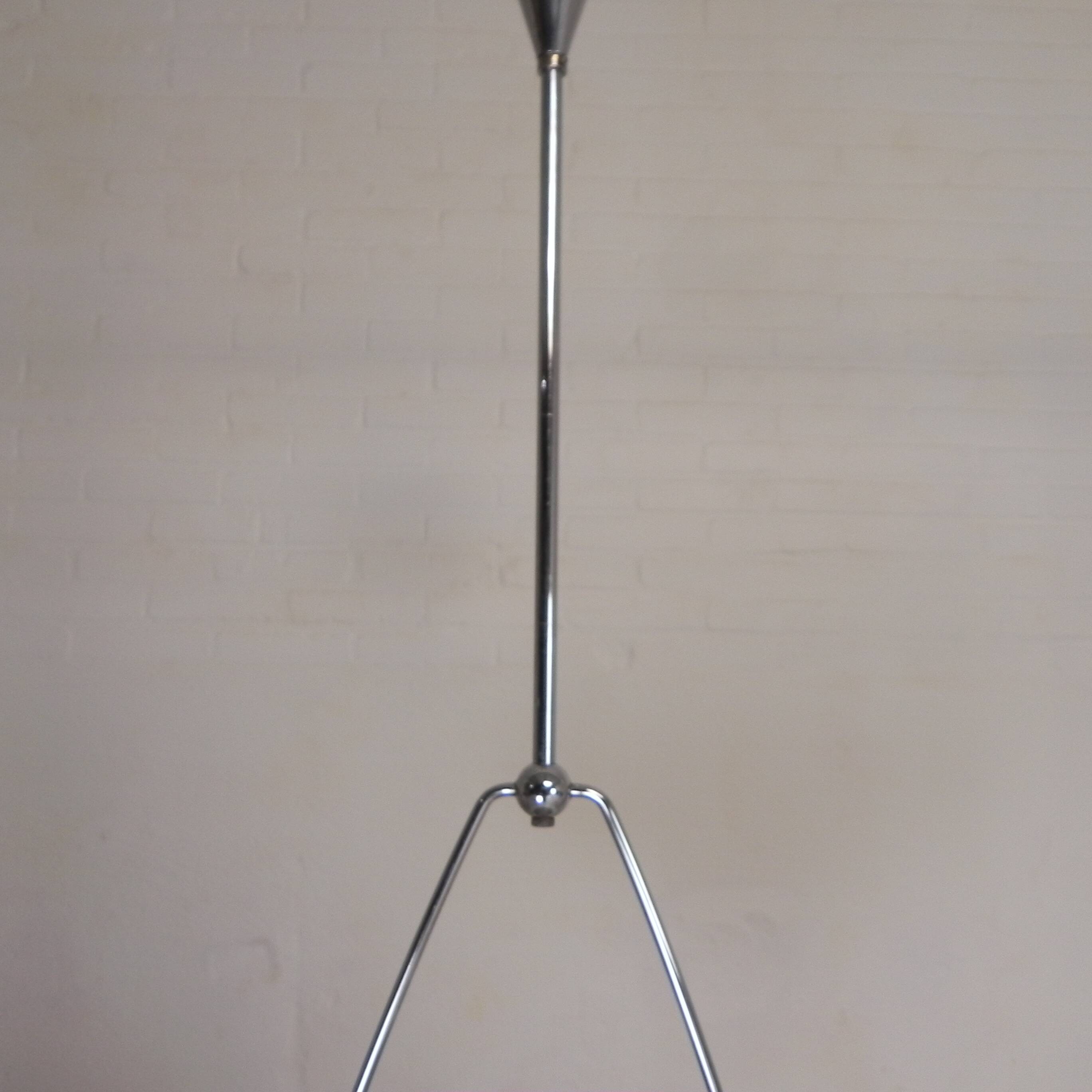 Zeiss Ikon pendant lamp, mirror lamp, 1930s