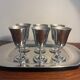 Letang Remy serving tray and ice cream sorbet flute cup