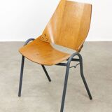 Linking Shell Chairs by Niko Kralj for Stol Kamnik, 1970s