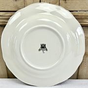 6 hollow plates Gien the children at the press Dionysus 1938/1960