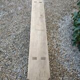 Wooden bench