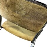 Set of 4 vintage chrome chairs