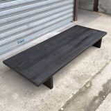 Minimalist Japandi bench, Netherlands, 1970