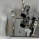 1960s 1970s Wall Sconce by Kinkeldey Lighting Germany in Glass & Chrome