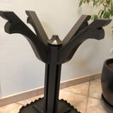 Octagonal inlaid pedestal table