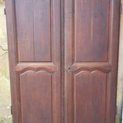 Antique double cupboard doors from the 19th century