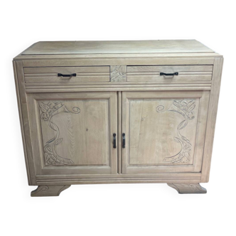 Solid beech buffet – sandblasted, stripped, sanded
