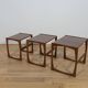 Mid-Century Teak Nesting Tables by R. Benett for G-Plan, United Knigdom, 1970s, Set of 3