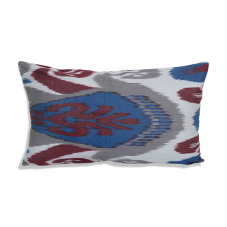 12" x 22" uzbek ikat fabric designer ikat pillow silkway ikats living room pillow decorative