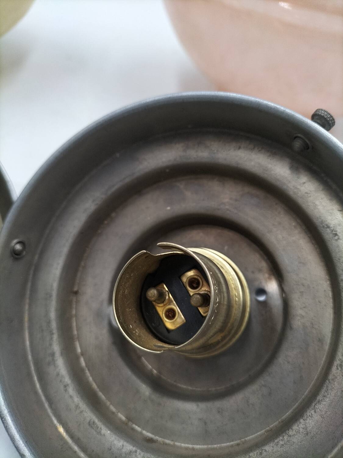 2 glass suspensions from Clichy