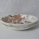 dinette Terre de fer bird plates exclusive to LE BUCHERON