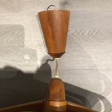 Scandinavian lustre sisal teak goes up and down