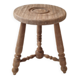 Vintage tripod stool