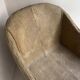 Fauteuil perlé doré -nigeria