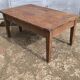 Table basse de ferme 1m19x53 cm ancienne rustique