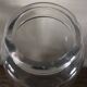 Vase grand flacon ancien verre transparent