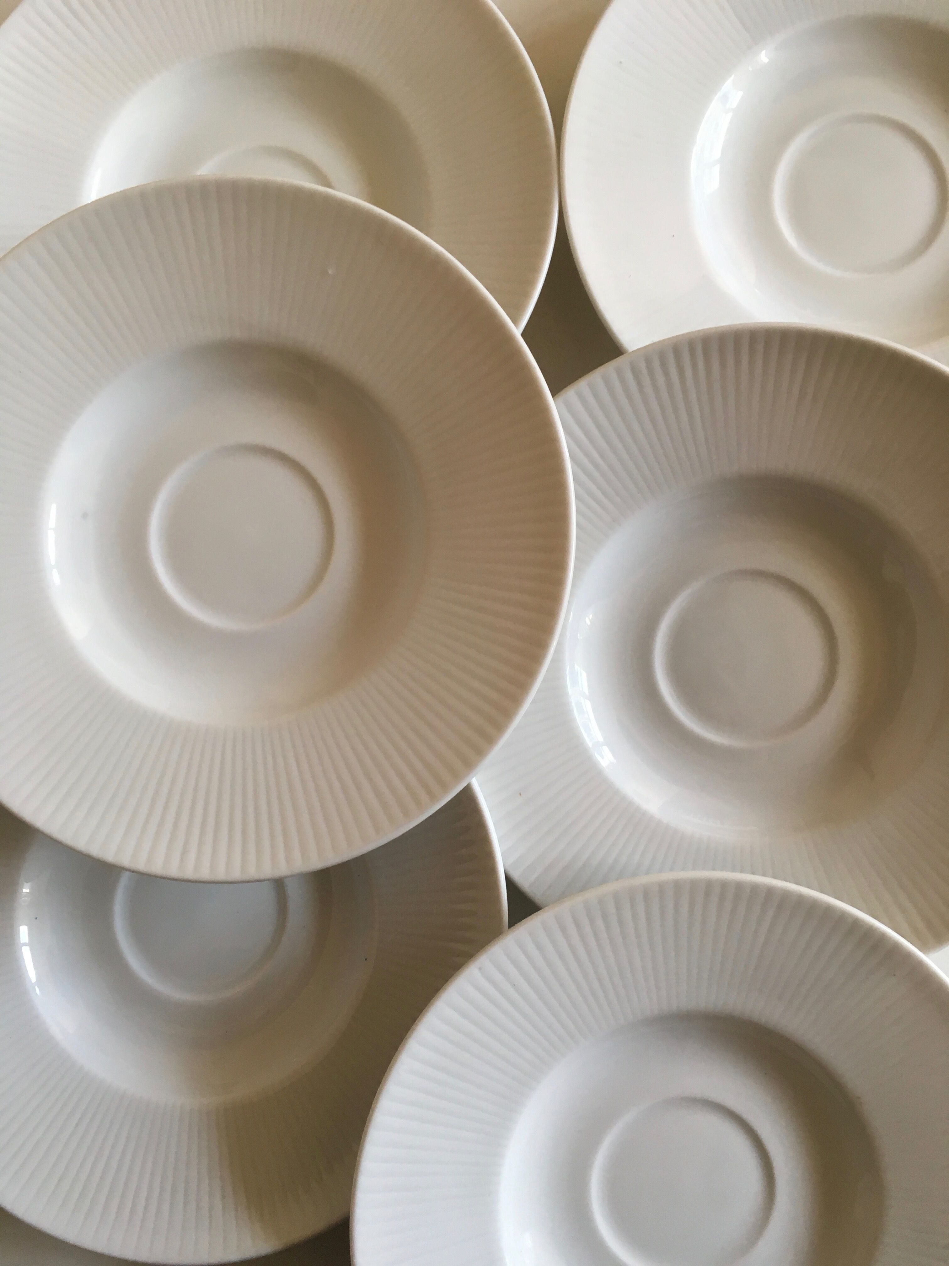 Set of 7 plates saucers Kolorita Rorstrand Sweden