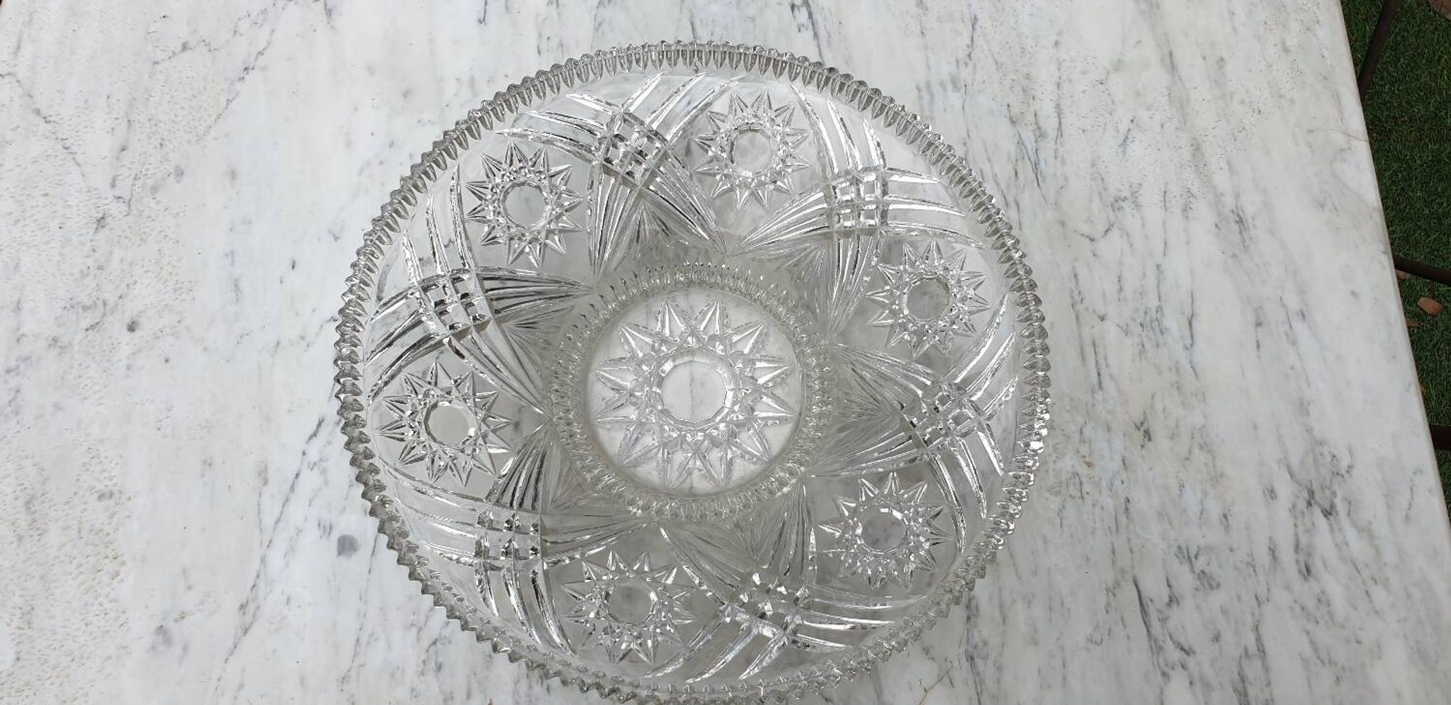 Coupe saladier en cristal 29cm