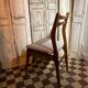 6 chaises scandinaves vintage 1960-70