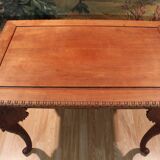 19th century carved center table
