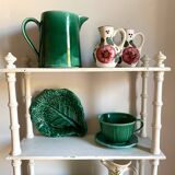 Small ceramic cabbage leaf dish