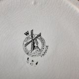 Round dish Moulin des loups and Hamage
