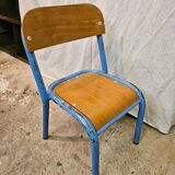 Child chair. Kindergarten chair. School chair. 1960.