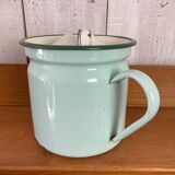 Vintage enamelled pitcher