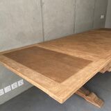 Farmhouse table monastery stripped extendable 300 cm