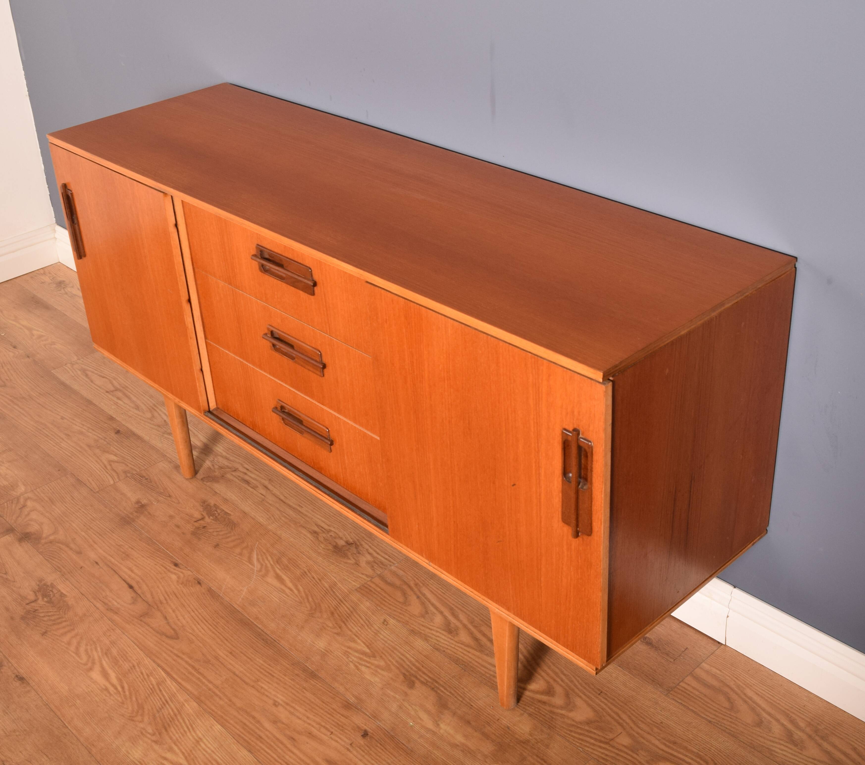 Restored Teak 1960s Greaves & Thomas Retro Sideboard