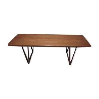 Table basse danoise en teck par kurt ostervig