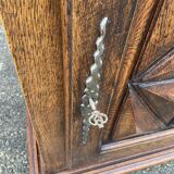 Oak furniture neo louis xiii 1950