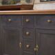 Small buffet in cherry wood 1960s