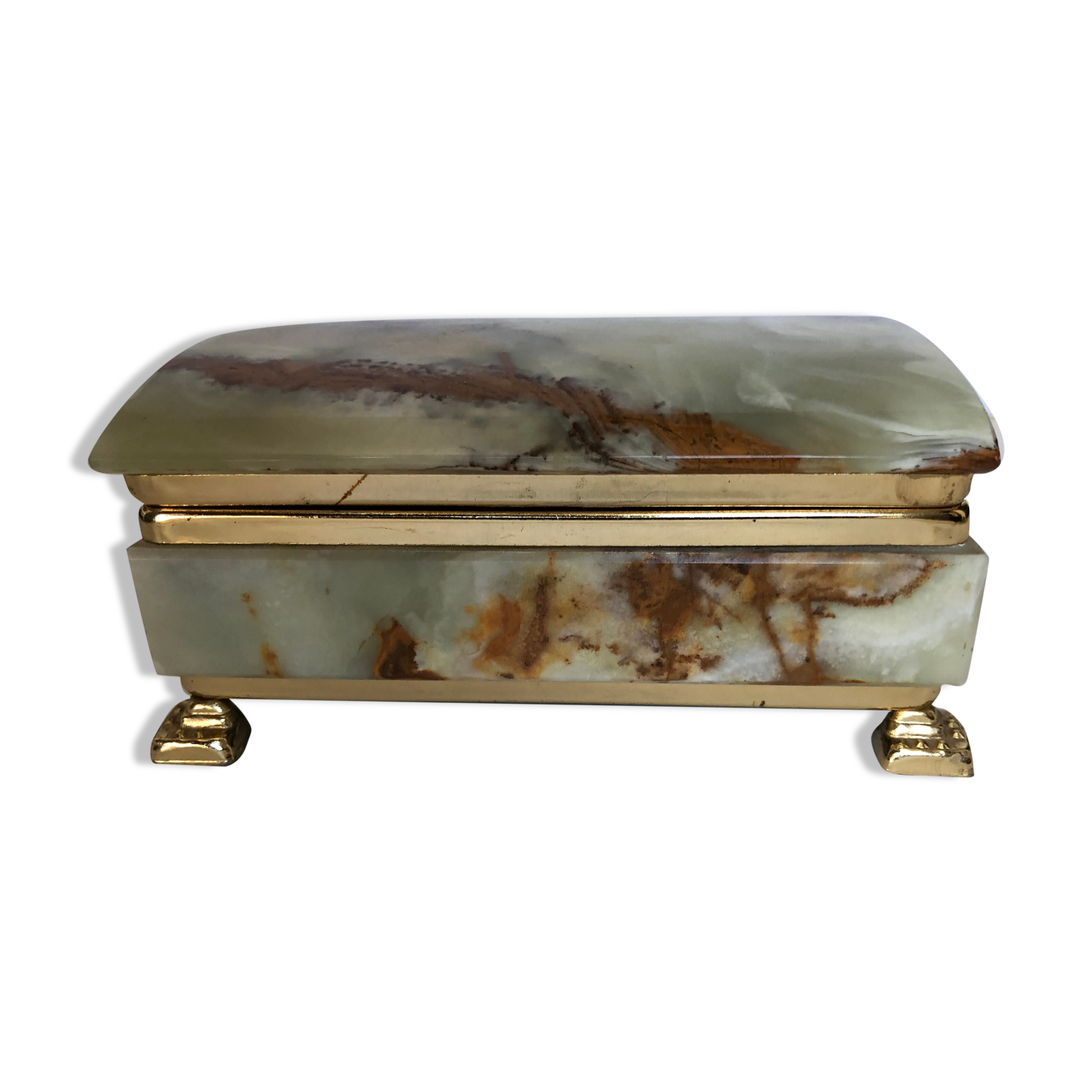 Boîte à bijoux en onyx